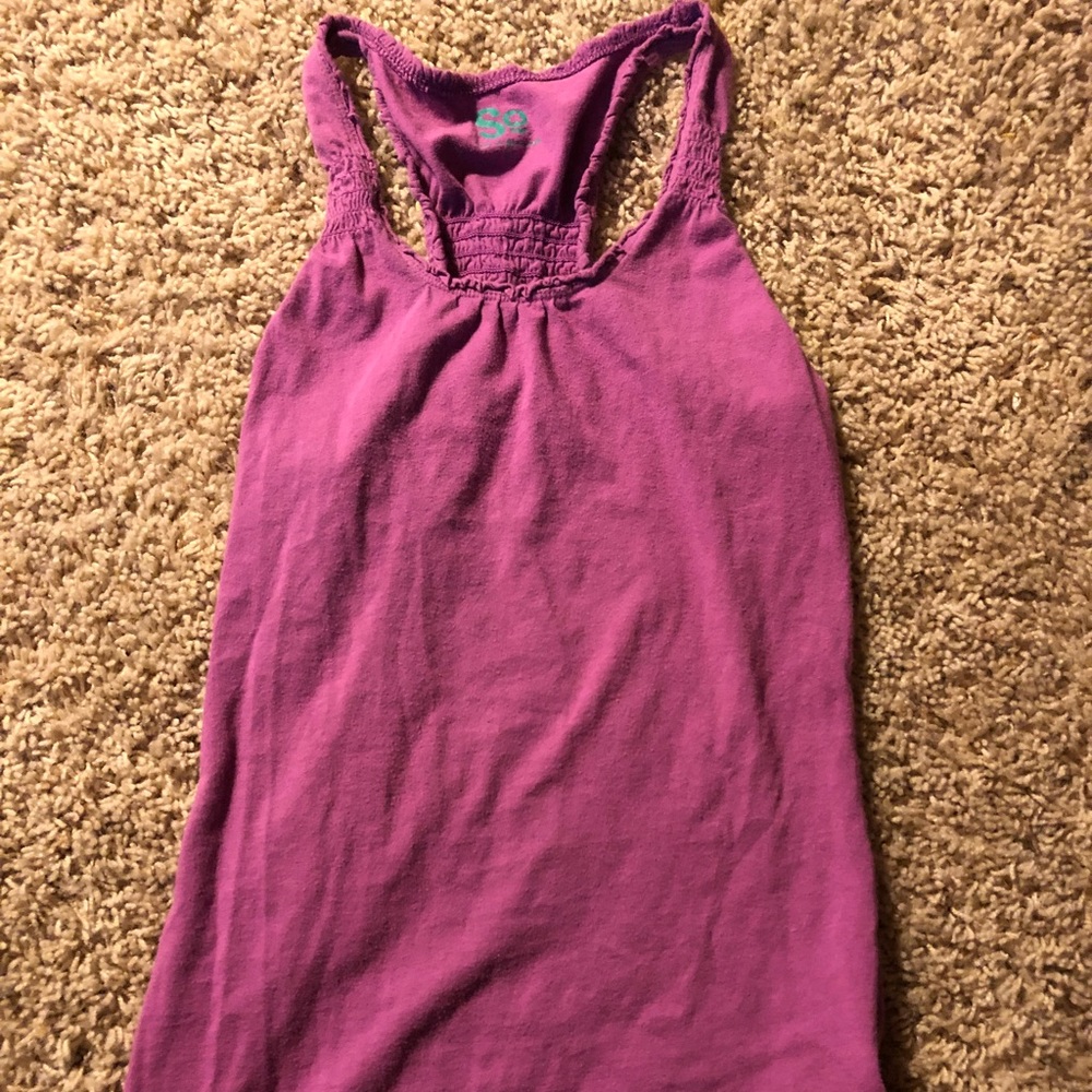 So Dark Pink Tank